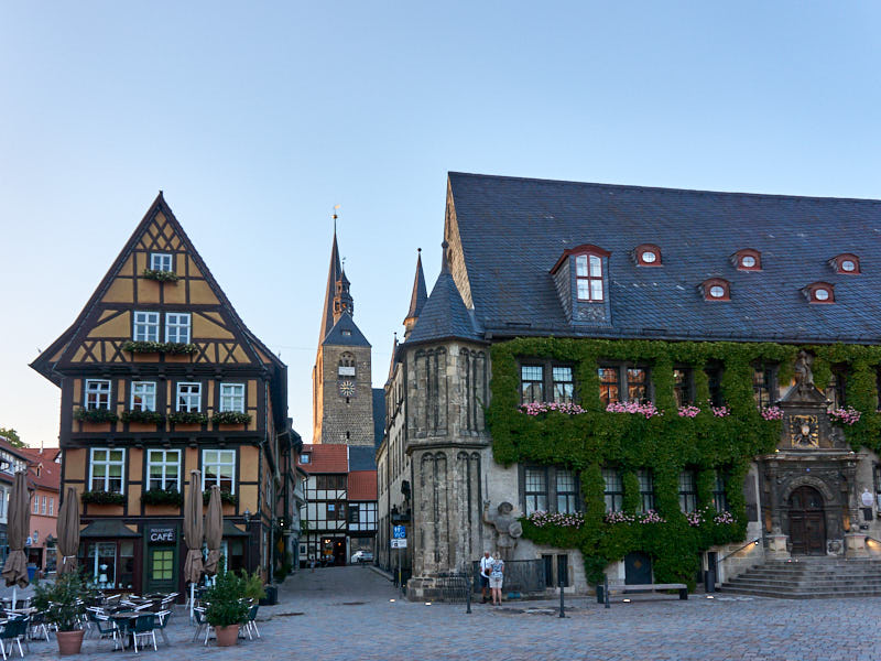 Quedlinburg Rathaus Marktplatz